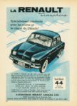 1959 Renault Dauphine. Specialement construite pour les routes et le climat du Canada!