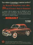 1960 Renault Dauphine. Une voiture economique a moteur arriere