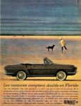 1961 Renault Floride (French Ad)