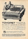 1961 Toyopet Tiara. First small car to approach big car performance