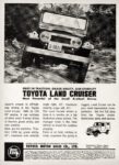 1961 Toyota Land Cruiser. First In Traction, Grade Ability, Side Stability