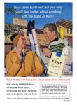 1962 Your taste buds will tell you why you'll feel better about smoking with the taste of Kent!