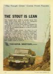 1963 Toyopet Stout 1900. The Stout Is Lean