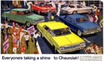 1964 Chevrolet. Everyone's taking a shine to Chevrolet!