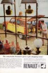 1964 Renault 4. The remarkable Renault-4 gives a girl shopping room!