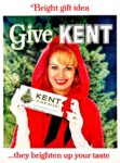 1965 Bright gift idea. Give Kent ... they brighten up your taste