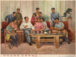 1965 Chairman Mao talks to youth representatives
