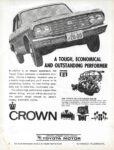 1966 Toyota Crown. A Tough, Economical And Outstanding Performer