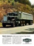 1968 Autocar Tractor-Trailer Truck. Watch Autocar cut the cost of hauling things around