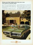 1968 Pontiac Executive Safari Wagon. Whoever said Wide-Tracking was all play and no work never bossed our Executive wagon