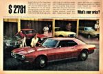 1968 Pontiac Firebird Hardtop Coupe