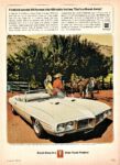 1969 Pontiac Firebird 400 Convertible. Firebird corrals 345 horses into 400 cubic inches. That's a Break Away!