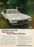 1970 Pontiac LeMans Hardtop Coupe. The biggest car new of 1970