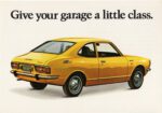 1970 Toyota Corolla Coupe. Give your garage a little class