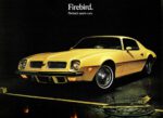 1974 Pontiac Firebird. Pontiac's sports cars