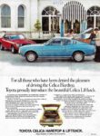 1976 Toyota Celica Liftback. For all those who have bee denied the pleasure of driving a Clica Hardtop