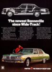 1977 Pontiac Bonneville Sedan. The newest Bonneville since Wide-Track!
