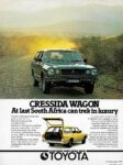 1978 Toyota Cressida Wagon. At last South Africa can trek in luxury