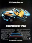 1979 Pontiac Firebird Trans Am. A New Breed of Wow