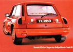 1981 Renault 5 Turbo. Sierger der Rally Monte Carlo '81