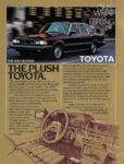 1982 Toyota Cressida. The Plush Toyota