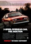 1983 Pontiac 2000 Hatchback. 5-Speed, Overhead Cam, Fuel Injection