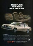 1983 Pontiac Phoenix LJ Coupe. New Flair New Fire New Phoenix