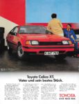 1983 Toyota Celica XT. Vater und sein bestes Stück