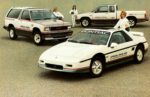 1984 Pontiac Fiero Indy Pace Car & GMC Official Trucks