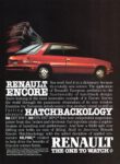 1984 Renault Encore Hatchback. Hatchbackology