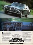 1985 Pontiac Grand Prix. Aren't you glad we use dials. Don't you wish everyone did