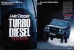 1986 Toyota Land Cruiser Turbo Diesel. Wie kann es sein, daß eine neue Maschine... für soviel Bodenfreiheit sorgt