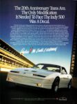 1989 Pontiac Trans Am Indy 500 Pace Car