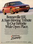 1990 Pontiac Bonneville SSE. A Fast-Moving Tribute To Our Favorite Widen Open Place