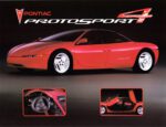 1991 Pontiac Protosport 4 Concept Car