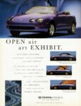 1995 Toyota Celica GT Convertible. Open air art Exhibit