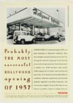 1996 Toyota History. Probably The Most successful Hollywood opening Of 1957