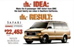1997 GMC Safari Van. the idea. the Result
