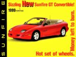 1999 Pontiac Sunfire GT Convertible