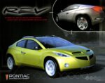 2001 Pontiac REV Concept Car, a bold, athletic concept with go-anywhere attitude