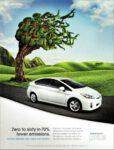 2010 Toyota Prius. Zero to sixty in 70% fewer emissions