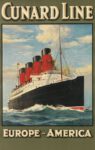 1907 Cunard Line. Europe - America