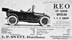 1915 Reo Touring Car. REO For Economy