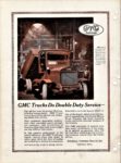 1917 GMC Dump Truck. GMC Trucks Do Double Duty Service