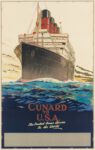 1920 Cunard to U.S.A. The Fastest Ocean Service In the World