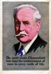 1925 On taste alone, Chesterfield has won the endorsement of men in every walk of life