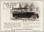 1926 Dodge Brothers Estate Car by Babcock