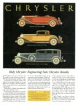 1931 Chrysler Six, Eight, and Imperial Models