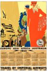 1935 Europe Asia Africa Australia. Travel By Imperial Airways