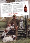 1936 A dog-lover suggested our putting it this way... Four Roses